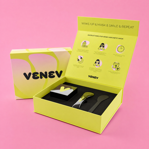 VENEV Magnetická maska pro zářivou pleť – sada